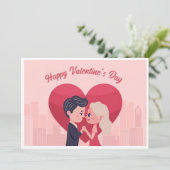 恋のカップル – バレンタインのカード シーズンカード (スタンド正面)