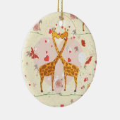 恋のキリン セラミックオーナメント (右)