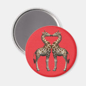 恋のキリン マグネット (正面/裏面)