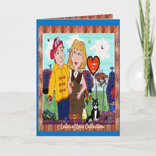 『恋のグリーティングカードの仕事』 カード (正面)