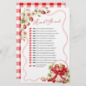 恋のコケットのベリー彼は彼女はゲームを言った (正面/裏面)