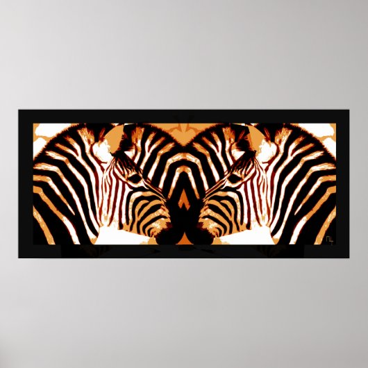 恋のシマウマ ポスター (正面)