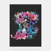 恋のスケルトン。花束。 アクリルサイン (正面)