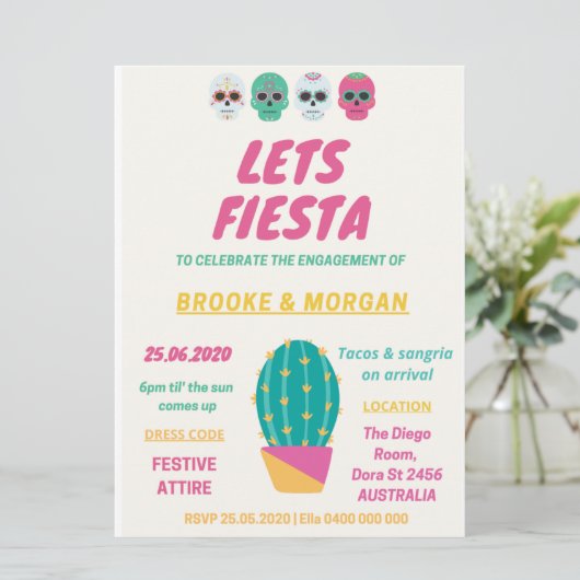 恋のタコ 招待状 (スタンド正面)