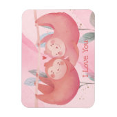 恋のナマケモノ マグネット (縦)