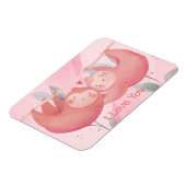 恋のナマケモノ マグネット (左側)