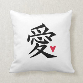 恋のハート クッション