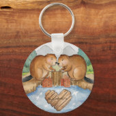 恋のビーバー キーホルダー (正面)