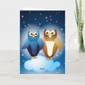 恋のフクロウ、カード シーズンカード (裏面)