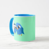 恋のフクロウ マグカップ (正面左)