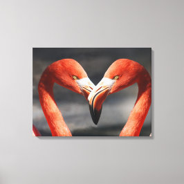 恋のフラミンゴ キャンバスプリント