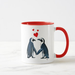 恋のペンギンハート マグカップ