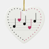 恋のメロディー セラミックオーナメント (裏面)