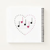 恋のメロディー ノートブック (裏面)