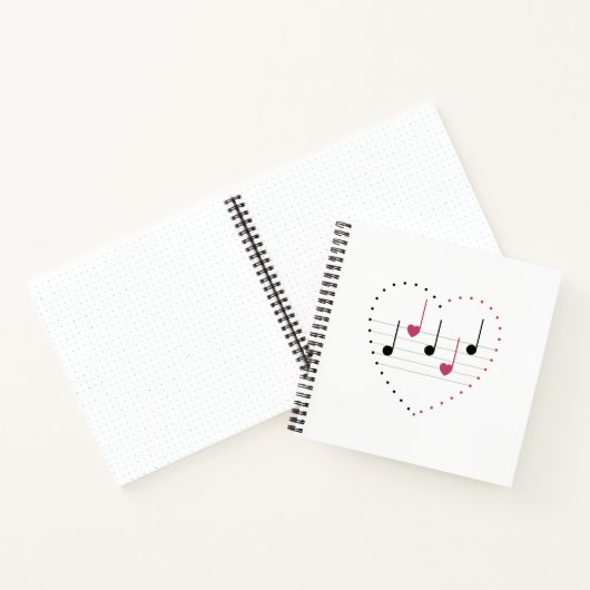 恋のメロディー ノートブック (内部)