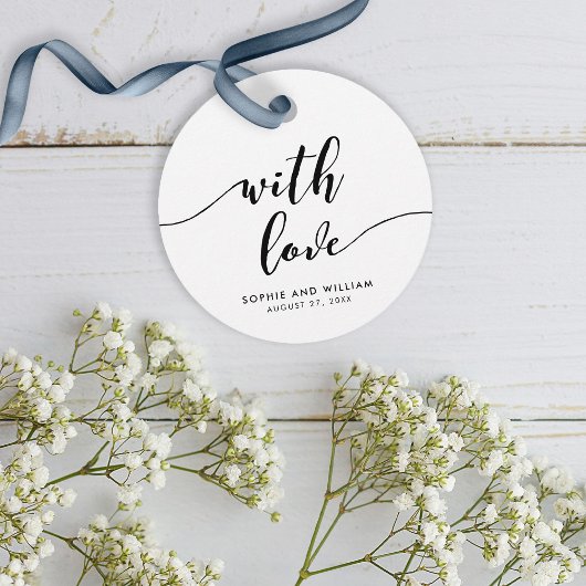 恋のリラックス白黒の結婚脚本 フェイバータグ