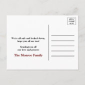 恋のロックを解除！ポストカード インビテーションポストカード (裏面)