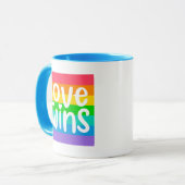 恋の勝ち マグカップ (正面左)