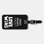 恋の勝ち ラゲッジタグ (正面横)