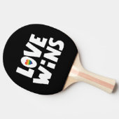 恋の勝ち 卓球ラケット (横)