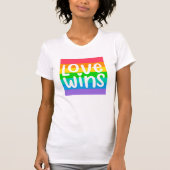 恋の勝ち Tシャツ (正面)