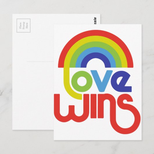 恋の勝利 ポストカード (正面/裏面)