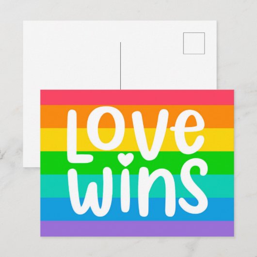 恋の勝利 ポストカード (正面/裏面)