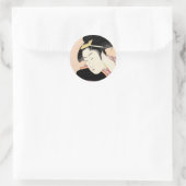 恋の厳選されたテーマに浮かぶ詩 ラウンドシール (バッグ)