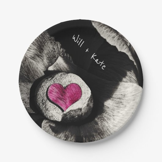 『恋の名と石の炉』 ペーパープレート (正面)