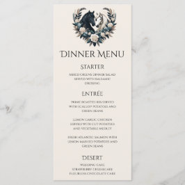 恋の国の結婚式結婚馬 メニュー