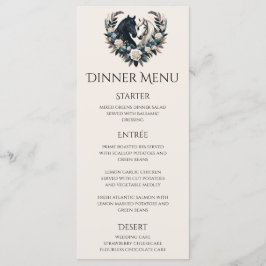 恋の国の結婚式結婚馬 メニュー