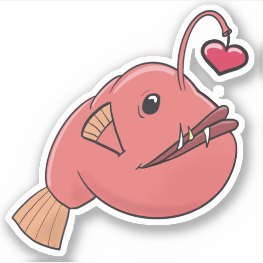 恋の天使 シール (正面)