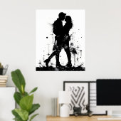 恋の夫婦 ポスター (ホームオフィス)