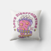 恋の失望ピザは永遠 クッション (裏面)