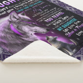 恋の娘|私の娘にあなたを愛する手紙 シェルパブランケット (3/4)