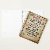 恋の孫 |孫におばあちゃんからの手紙 プランナー手帳 (ディスプレー)