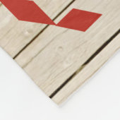 恋の孫|孫への手紙誇りを持ったあなたの フリースブランケット (角)