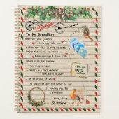 恋の孫|孫への手誇りを持った紙 プランナー手帳 (正面)