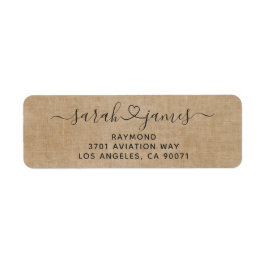 恋の差出人住所 ラベル