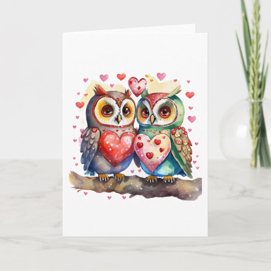 恋の幸せ空白の カード (正面)