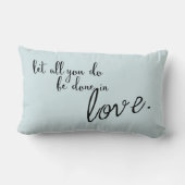 恋の引用文 ランバークッション (裏面)