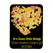 恋の引用文:小さなことだけど… マグネット (縦)