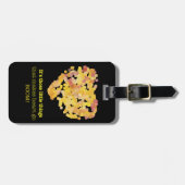 恋の引用文：小さなことだけど… ラゲッジタグ (正面横)