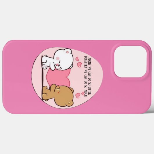 恋の強さ Case-Mate iPhoneケース (裏面 (横))