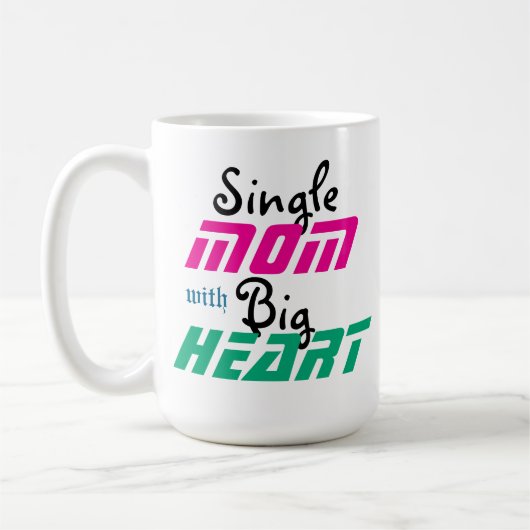 恋の強独身のさ コーヒーマグカップ (左)