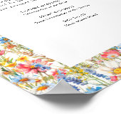 恋の思い出の国の結婚山花 ポスター (角)