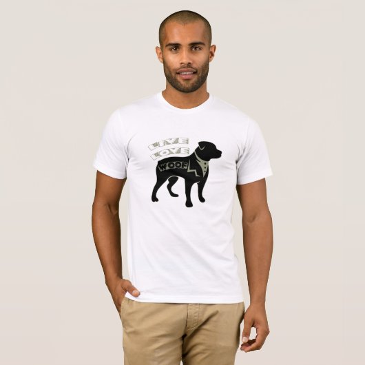 恋の悩みを生きる Tシャツ (正面フル)