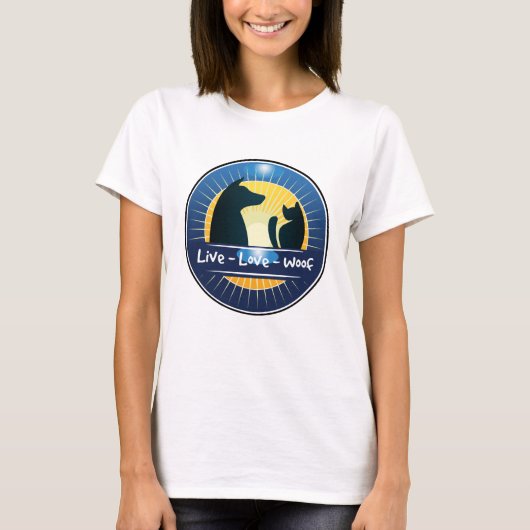 恋の悩みを生きる Tシャツ (正面)