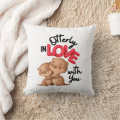 恋の旅 – かわいい赤ちゃんシャワーバレンタインデー クッション (ブランケット)