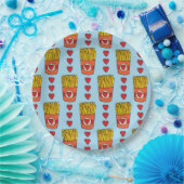 恋の日 |パニーフランスのフライスS ペーパープレート (パーティー)